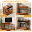Mobilier de caisse en mélamine pour chien-117279664-117279668