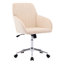 Chaise ergonomique confortable pour bureaux - Velours kaki, structure robuste, siège propice à la concentration