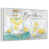 Cadre flottant blanc