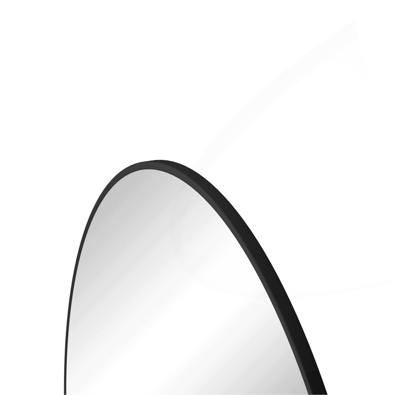 Wall Mirror 42 Inch Circular Mirror Metal Framed Mirror Round Vanity Mirror Dressing Mirror, For Bathroom, Living Room, Bedroom Wall Decor