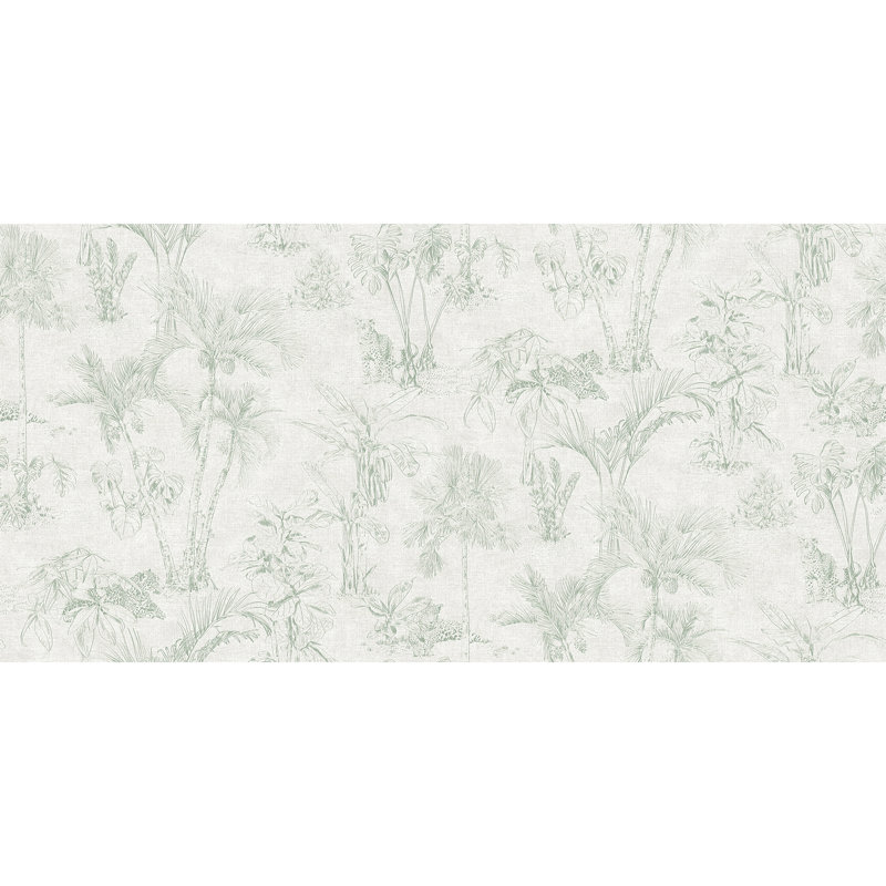 Rouleau de papier peint L 33 pi x l 20,9 po Zapata, Vert
