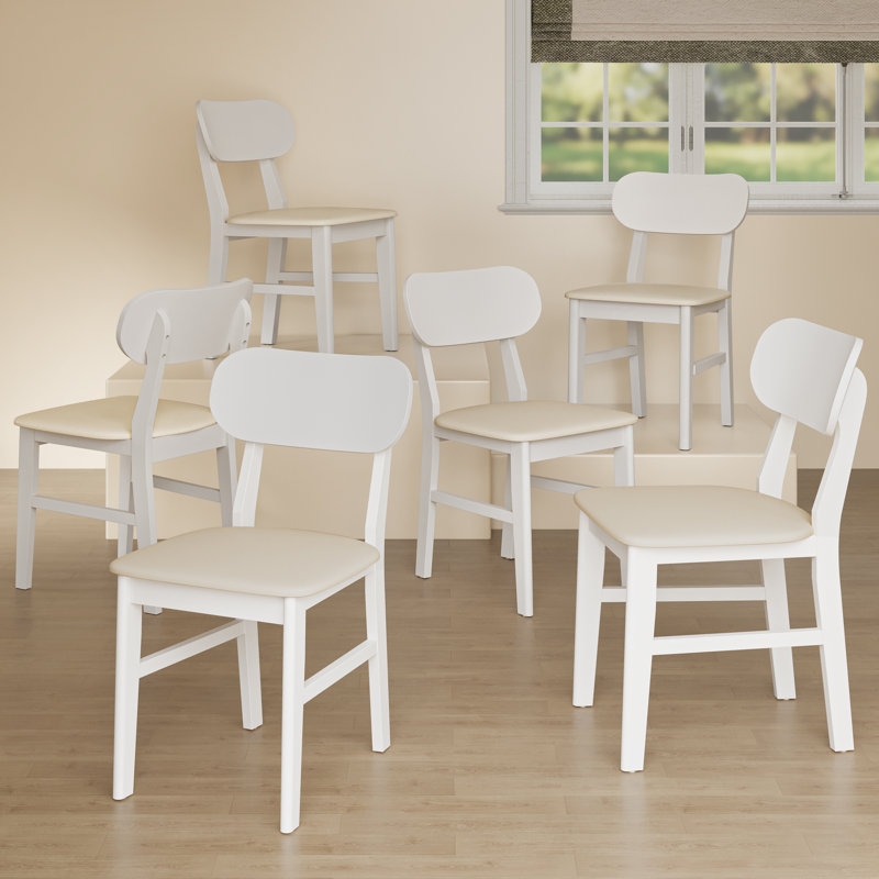 Ensemble de 2 chaises de cuisine Farmhouse