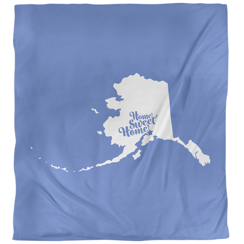 Housse de couette pour ancrage doux home, Housse de couette pour grand lit, Bleu