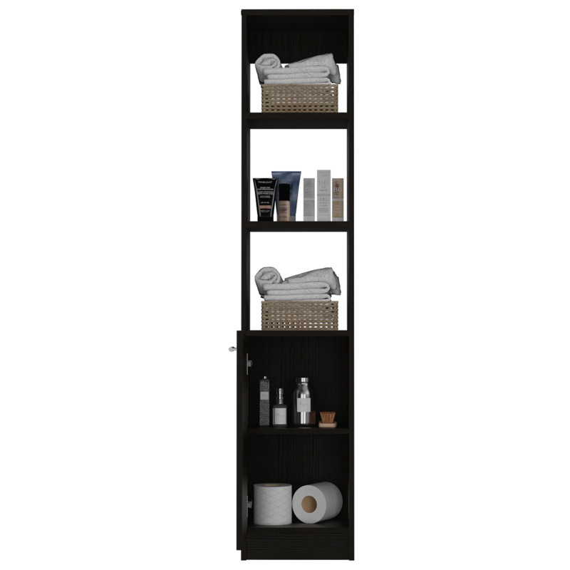 Malaga Linen Cabinet, Black