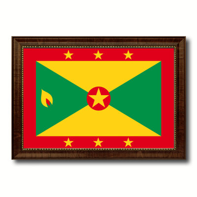 "grenada country flag" , reproduction d’art sur toile