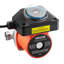 Pompe de recirculation d'eau chaude, avec minuterie, ensemble de pompe de recirculation instantanée 10 GPM, système de circulation à circulation, 0,13 HP AC 110-120V, connecteur NPT 3/4 po à NPT 1/2 po, pour chauffe-eau solaire
