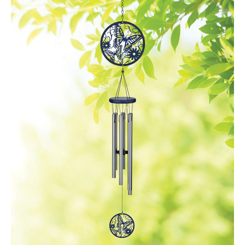 Carillon treillis 30 po - papillon