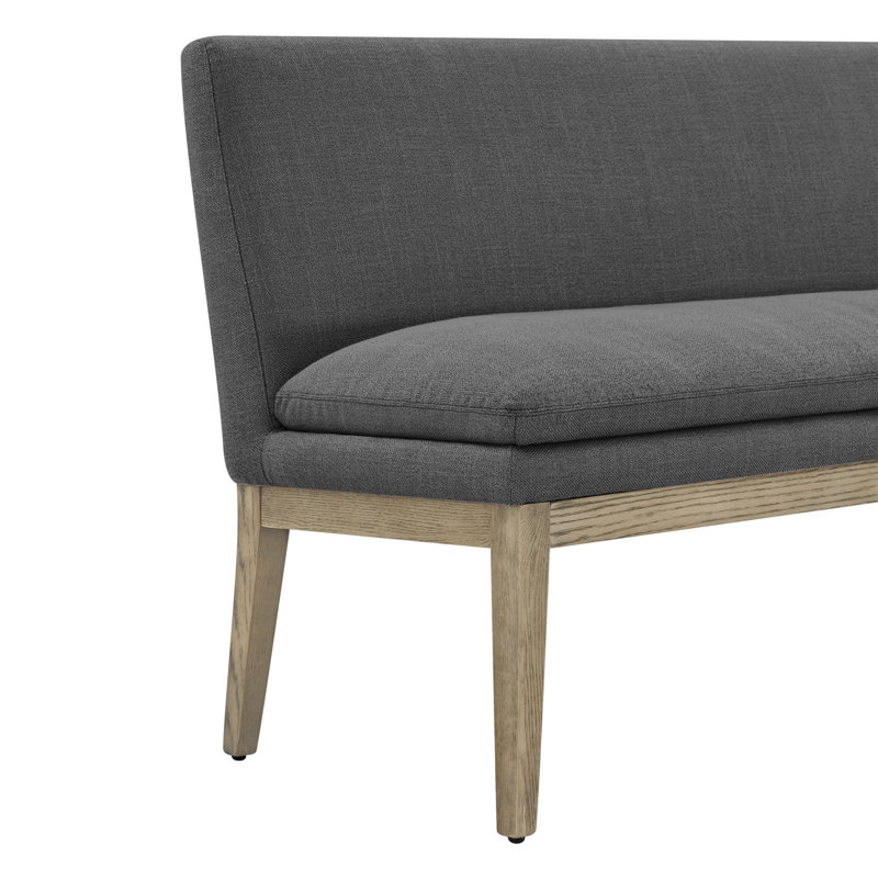 Chaise d'appoint rembourrée, Gray