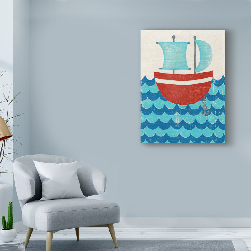 « trumans voyage i », art sur toile, H 19 po x l 14 po x P 2 po