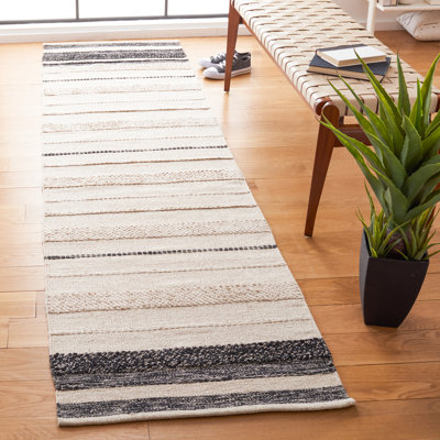 Dorsey Hand Woven Cotton Striped Rug