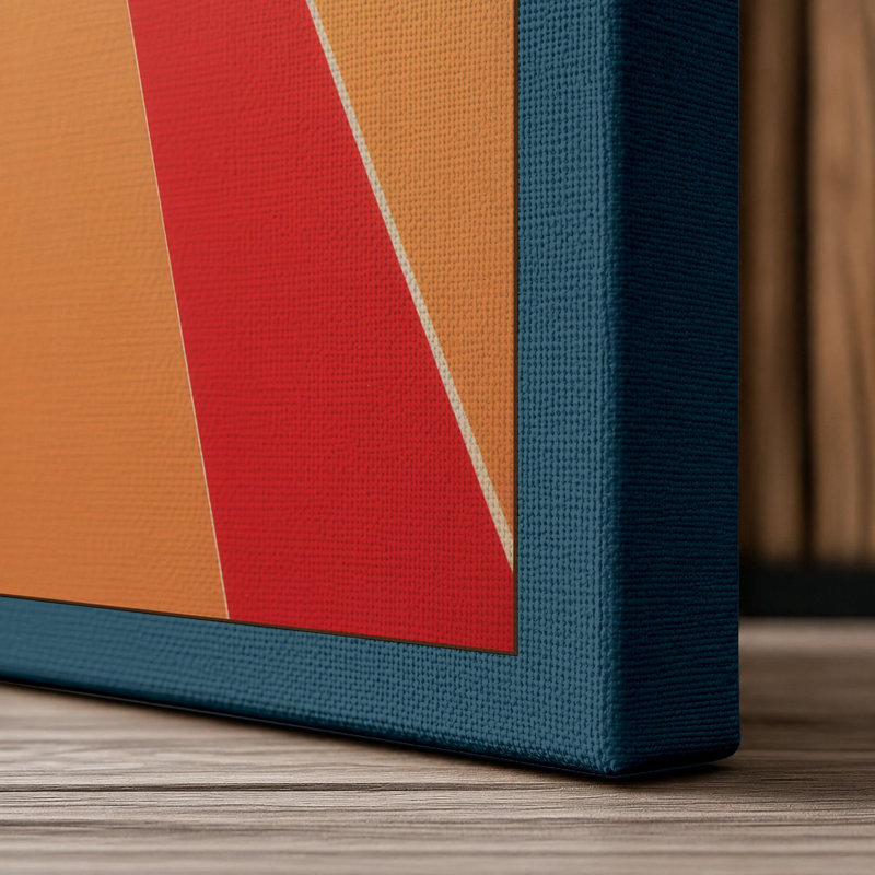 Print, 36x24 - 91.4 x 61.0 cm, Teal Border