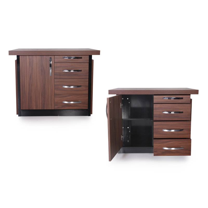 4 Piece Executive Desk Office Set