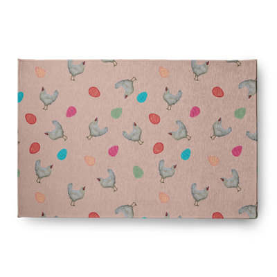 Chenille Abstract Indoor Rug