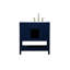 Ensemble de meuble-lavabo simple 32 po Krish-1871306874