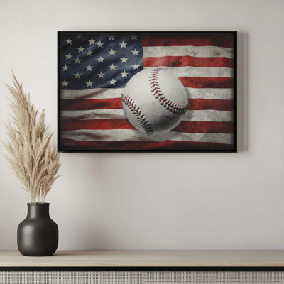 «American Baseball I» par Susan Ball, reproduction d'art