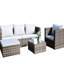 Table basse avec coussins, collection Pat