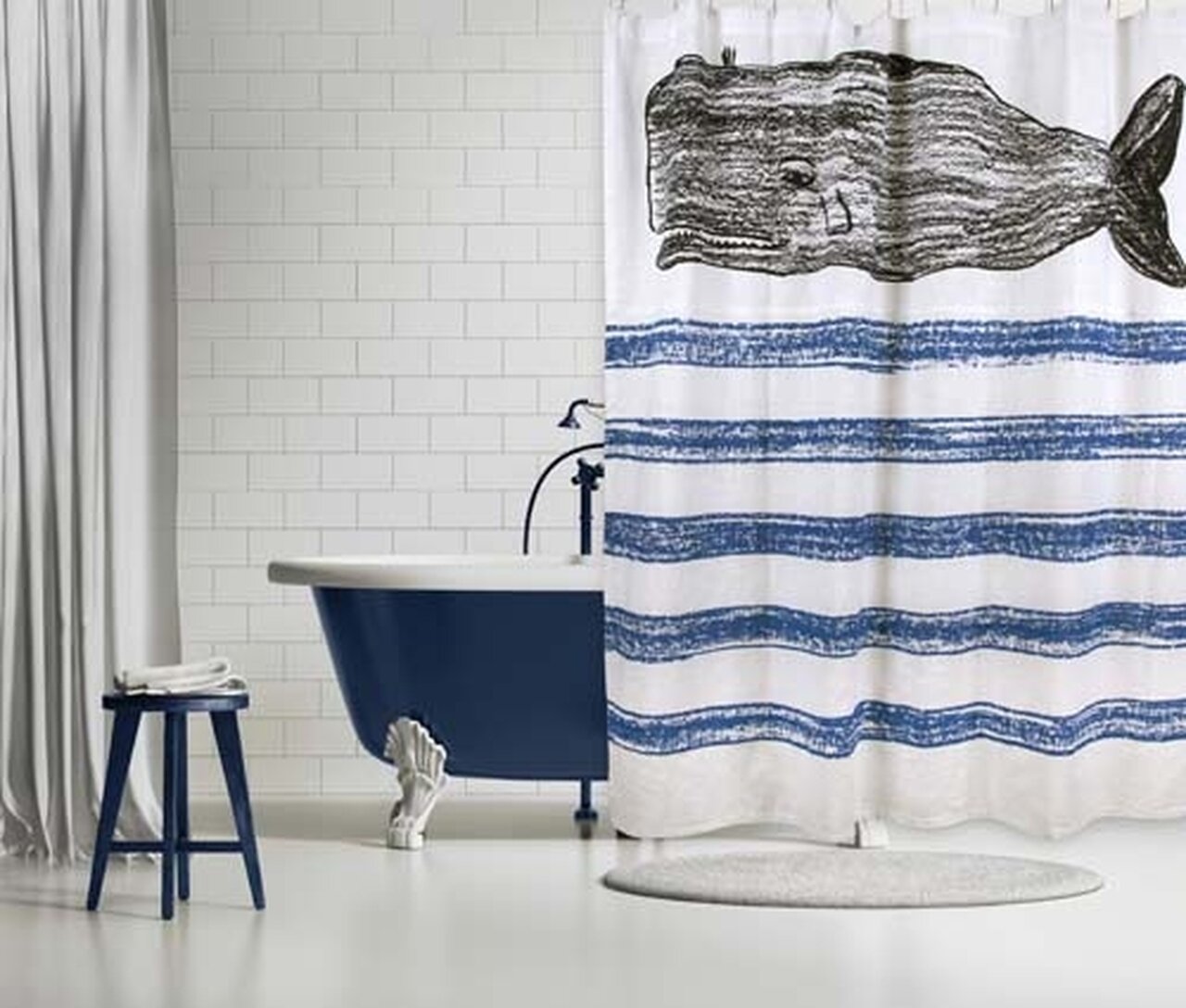 100% Cotton Shower Curtain