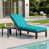 Teal Cushion/Gray Frame