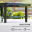 186cm Long Single Chaise