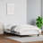 Singhai vidaXL Platform Bed Frame, Slats Support, No Mattress, Faux Leather-466228045-466228047