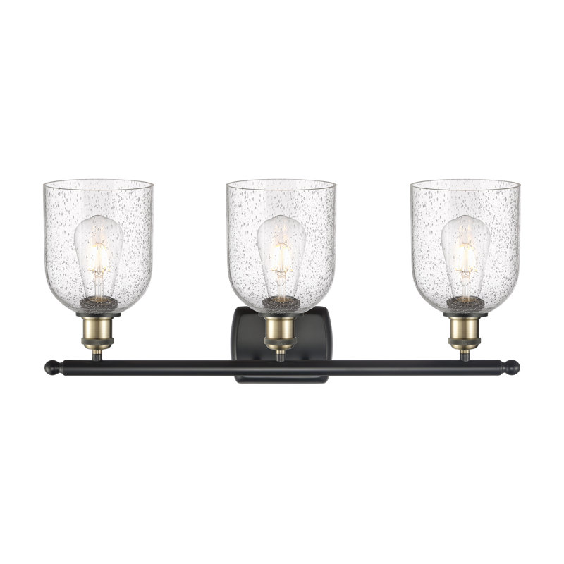 Anacaren 3 - Light Dimmable Vanity Light, Seedy, Black Antique Brass