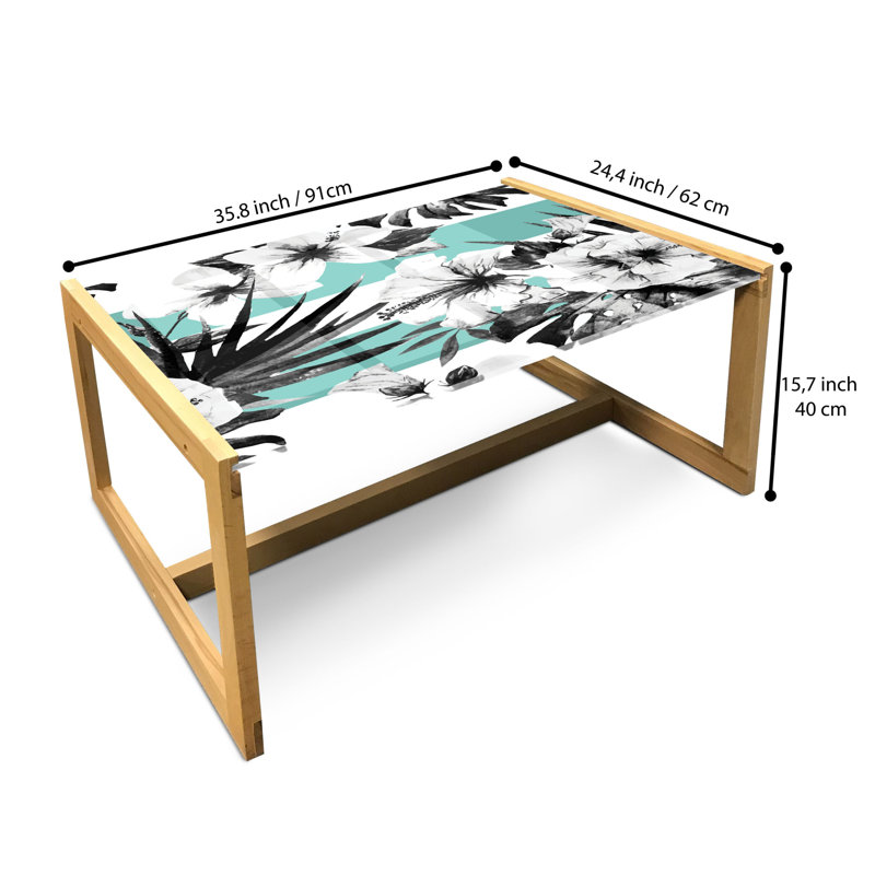 Iosefina Sled Coffee Table, 90cm H x 62cm W x 40cm D