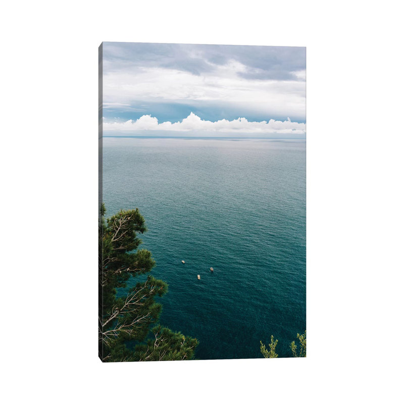 Stormy Amalfi Coast Drive V by Bethany Young - Print on Canvas, 66.04cm H x 45.72cm W x 3.81cm D, Wrapped Canvas