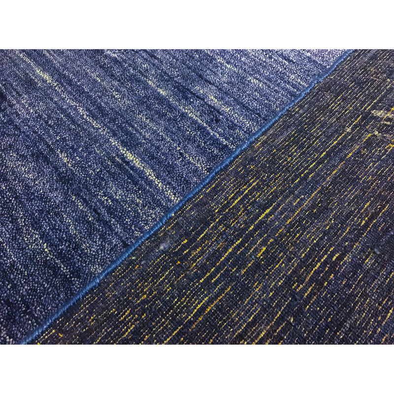Area Rug in Dark Blue