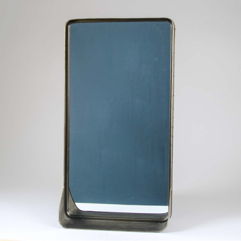 Hughesdale Flat Mirror with Shelves