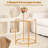 Round Glass Top End Side Table-1822493023