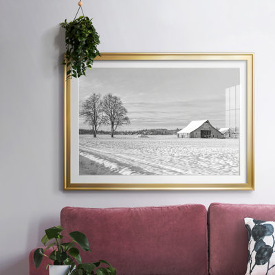 Solitude, impression sur papier encadrée
