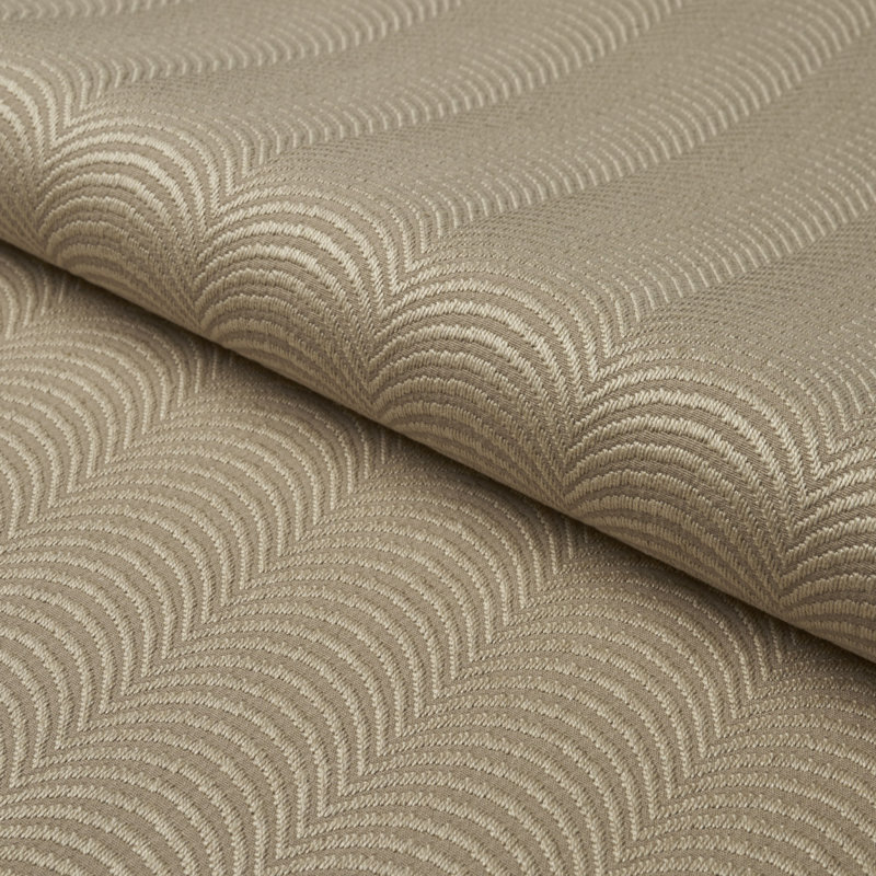 Schumacher x Neisha Crosland Hurdles Performance Fabric, Flax