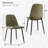 Upholstered Chenille Fabric Side Dining Chair (Set of 8)-66595670