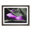 Bunch Of Purple Tulips Painting - Single Picture Frame Print on MDF-56634125-56634130