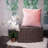 Parkland Collection Khole Transitional White Reversible Throw Pillow-64710053