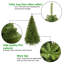 Sapin de noël artificiel vert 7,5 pi