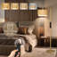 Lampe sur pied en rotin Kashaan-347243877