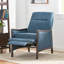 Canapé inclinable en tissu Mid-Century