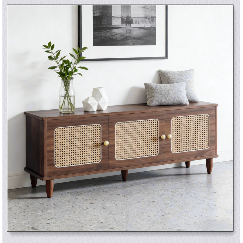 Banc de rangement à 2 niveaux avec compartiment caché, range-chaussures polyvalent et solution de siège pour les entrées et les couloirs.