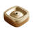 Modern Vitreous China Square Vessel Bathroom Sink-50480385