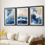 ABSTRACT Series CDV - Impression sur mesure encadrée de qualité supérieure - 3 pièces-963431607-963431605
