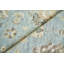 Heirloom Floral Hand-Knotted Wool Light Blue/Gold Area Rug-40095792