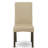 9 Piece Dining Room Table Set Includes a Rectangle Kitchen Table with Pedestal and 8 Brown Linen Fabric Parson Dining Chairs, Cappuccino