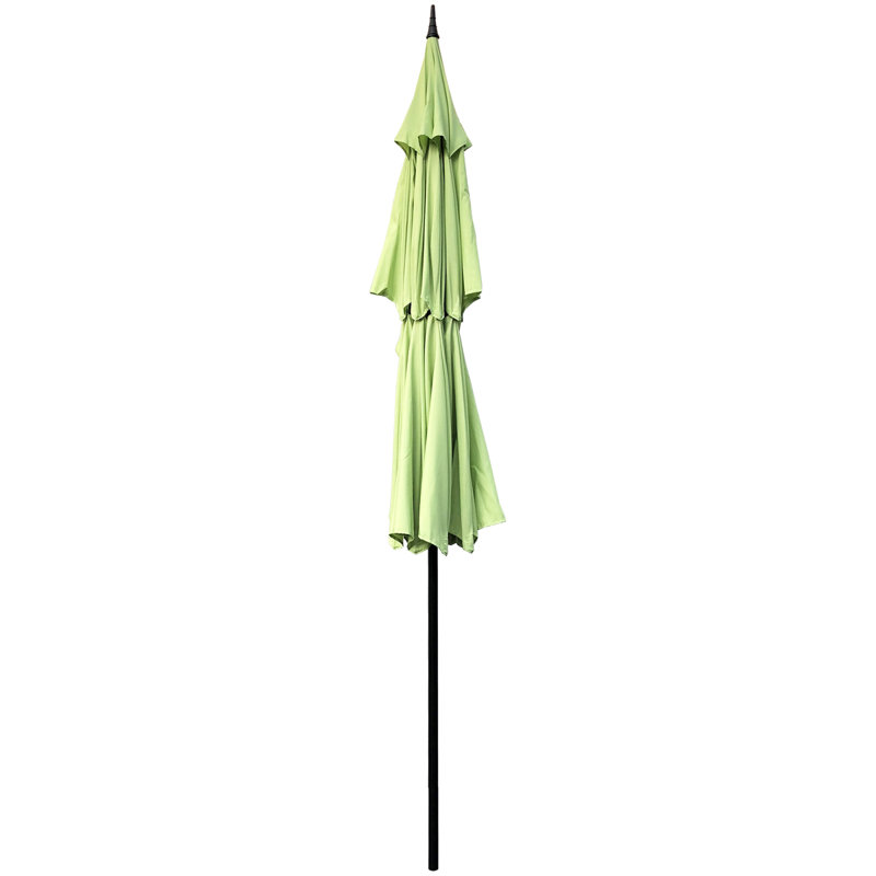 Parasol de marché 9 pi Iyanna, Vert lime