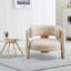 Fauteuil demi-tonneau rembourré 3 pieds Aylia-1652653928