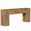 Table d'appoint rustique, console élégante en bois