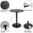 Round Temecula Coffee Table for Patio Bar Pub Bistro 28.7 in H