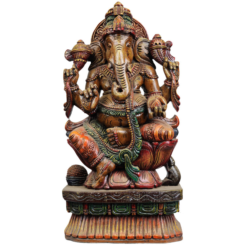 Lord Ganesha assis à Lalitasana