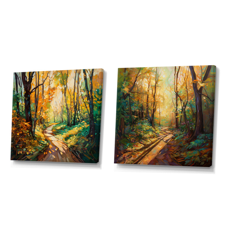Gumercindo «Gumercindo», 2 pièces, H 16 po x l 33 po, Toile tendue