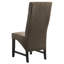 Chaise de salle à manger rembourrée Gisel chocolat-107168774